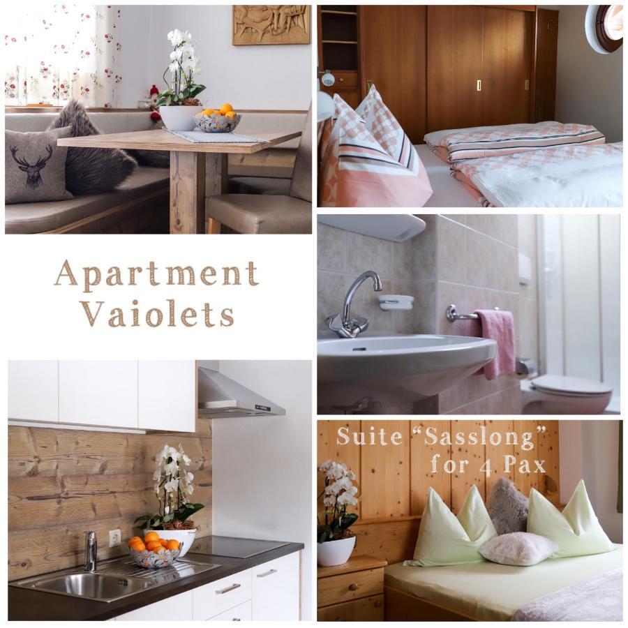 Apartments Vaiolet Santa Cristina Val Gardena Exteriör bild